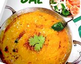 A picture of step 4 of Moong masoor dal.