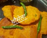चौसेला(मक्क़ी आटे की पूरी) रेसिपी चरण 3 फोटो
