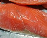 A picture of step 1 of Salmon with Honey Teriyaki Glaze.