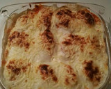 Foto del paso 4 de la receta: Huevos rellenos a la marinera gratinados light