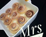 A picture of step 8 of Cinnamon roll.