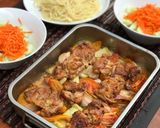Foto langkah ke 6 dari resep Fillet Paha Ayam Panggang Sayuran.