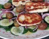 Foto del paso 6 de la receta: Ensalada de Halloumi y espinacas