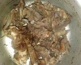 A picture of step 3 of Mutton curry.