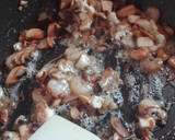 Foto del paso 6 de la receta: Tallarines de espinacas (masa) con gambas y champiñones