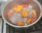 Foto del paso 3 de la receta: Bondiola rellena y boniatos