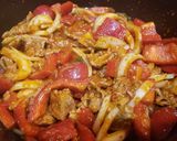 A picture of step 6 of Red Thai Curry with Pork.