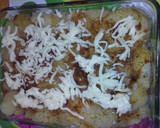 Foto del paso 3 de la receta: Pulpo con gratén de patatas con all i oli