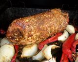 Foto del paso 2 de la receta: Peceto al horno con papas y batatas