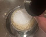 A picture of step 5 of South indian A2B filter coffee.