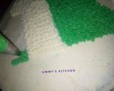 A picture of step 18 of Nigerian Independence Cake.
