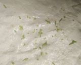 A picture of step 2 of Lemon chapatis.