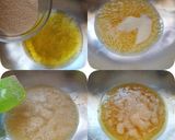 A picture of step 2 of Besan Rava Burfi. (Diwali Special).