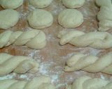 Burgonyás, fonatos fánk recept fázis 3 fotója