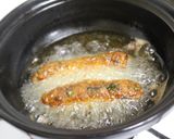 A picture of step 3 of Mutton Seekh Kebab.