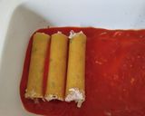 Une image de l'étape 3 de Cannellonis au haché de veau et ricotta.