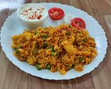 A picture of step 11 of Spicy Tawa pulao.