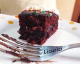 Pas rețetă Dark Chocolate Cake 5 fotografie