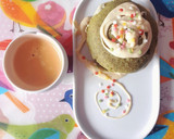 Foto del paso 2 de la receta: Bizcocho de té matcha en 3 minutos 💫con leche de coco