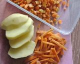 Foto langkah ke 1 dari resep Karoket Bihun Wortel.