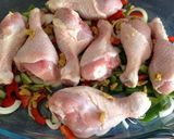 Foto del paso 3 de la receta Muslitos de pollo con pimientos