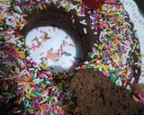 Foto langkah ke 2 dari resep Brownies Chocolatos no Mixer.