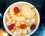 Hình bước làm 2 của món Chè quả lê bát bửu