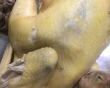 Hình bước làm 1 của món Gỏi rau muống gà xé phay