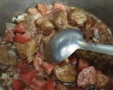 A picture of step 3 of Beef Biryani.