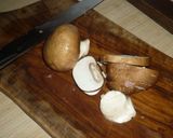 Vesepörkölt gombával recept fázis 4 fotója
