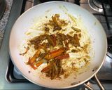 A picture of step 4 of Curry Shrimp with Coconut Cream.
