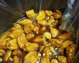 A picture of step 3 of Slow Cooker Orange Chicken.