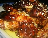 A picture of step 9 of Tex's Hoi Sin & Cola BBQ Chicken Wings 🍗🍒🍶.