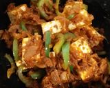 A picture of step 6 of Paneer Jalfrezi.