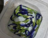 Foto langkah ke 1 dari resep Nasi Gurih Bunga Telang.