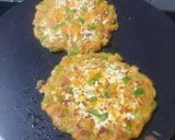 A picture of step 7 of Oats Paneer Chila.