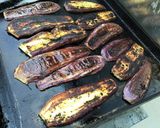 Une image de l'étape 6 de Aubergines graffiti marinées (grillées à la plancha).