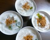 Hình bước làm 8 của món Chè dừa non lá dứa