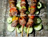 A picture of step 2 of Shish kebab.