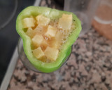 Foto del paso 4 de la receta: Pimientos verdes italianos rellenos de tortilla