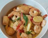 Foto langkah ke 4 dari resep Tumis Udang Putren.
