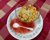 A picture of step 7 of Macroni Pasta With Tomato Capri.