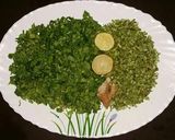 A picture of step 1 of Mediterranean salad /Fruits-Sprouts-Vegetable Salad.