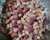 A picture of step 1 of Taco bell special Beans Chalupa.