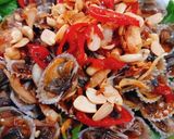 Hình bước làm 3 của món Sò huyết sauce me