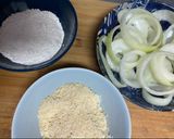 Foto del paso 2 de la receta Aros de cebolla al horno con salsa barbacoa casera