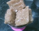 A picture of step 4 of Peanut burfi 😋.
