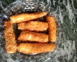 A picture of step 7 of Paneer fingers.