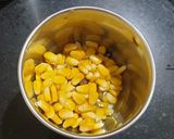 A picture of step 1 of Sweet Corn Vegetable Soup.