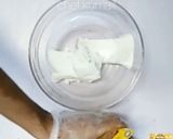 A picture of step 1 of Chocolate ganache.